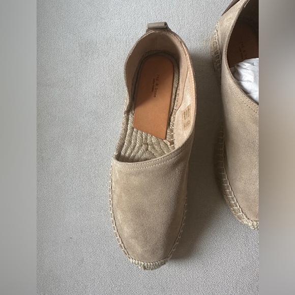 Rag & Bone Leather soft espadrilles never worn - Picture 5 of 6
